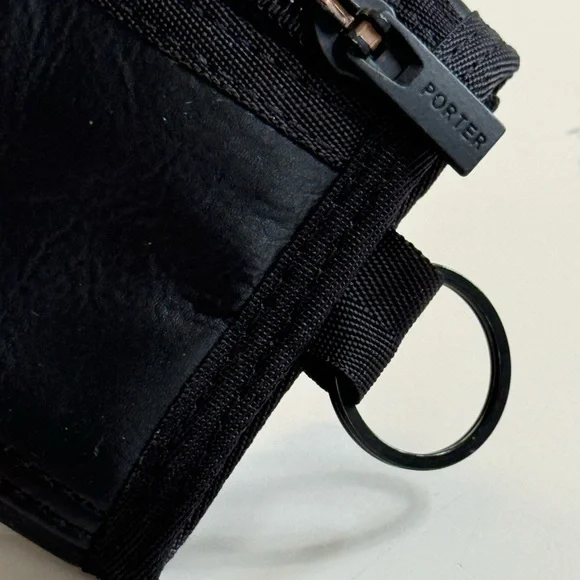 Black Supple Leather Long Wallet Porter High Quality Made In Japan NWOT New - Picture 11 of 11